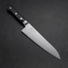 Gyuto Molybdän Poliert Schwarzer Westlicher Griff 180mm-[Musashi]-[Japan-Küchenmesser]