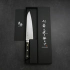 Gyuto Molybdenum Polished Western Black Handle 180mm (7”)-[Musashi]-[Japan-Küchenmesser]