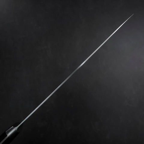 Gyuto Molybdenum Polished Western Black Handle 210mm-[Musashi]-[Japanese-Kitchen-Knives]