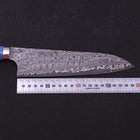 Gyuto SG-2 Damascus Turquoise Blue Handle 210mm-[Musashi]-[Japan-Küchenmesser]