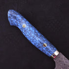 Gyuto SG-2 Damast Blauer Türkis Griff 240mm-[Musashi]-[Japan-Küchenmesser]