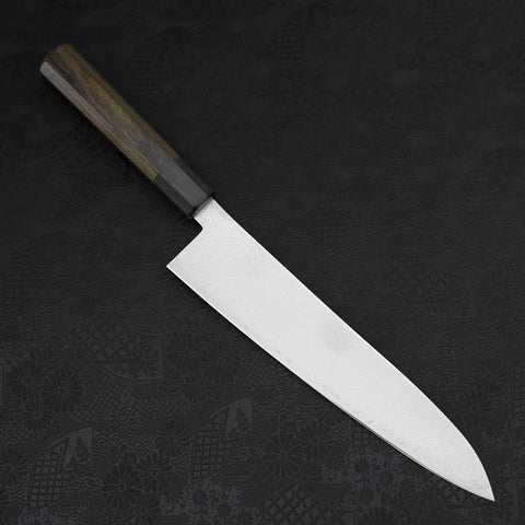 Gyuto SG-2, Damast Dunkelgrüner Griff, 240mm-[Musashi]-[Japan-Küchenmesser]