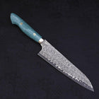 Gyuto SG-2 Damast Grüner Türkis Griff 210mm-[Musashi]-[Japan-Küchenmesser]