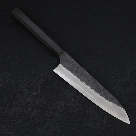 Gyuto SG-2 Kurouchi Tsuchime Buffalo Ebony Handle 210mm