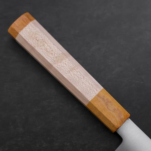 Gyuto SG-2 Poliert Gelber Ahornholz Griff 210mm-[Musashi]-[Japan-Küchenmesser]