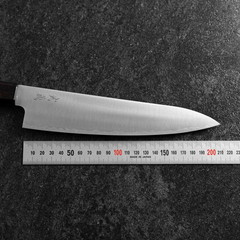 Gyuto SG-2 Poliert Ovangkol Griff 210mm-[Musashi]-[Japan-Küchenmesser]