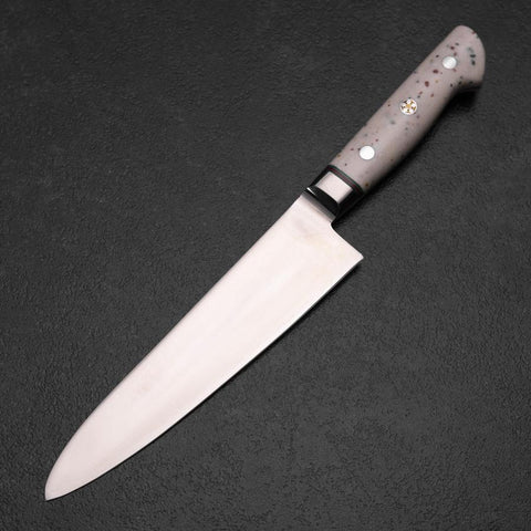 Gyuto SG-2 Poliert Westlicher Kunststein Konfetti Griff 180mm-[Musashi]-[Japan-Küchenmesser]