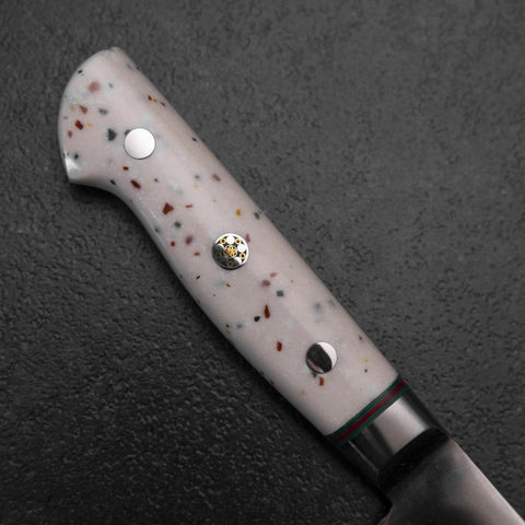 Gyuto SG-2 Poliert Westlicher Kunststein Konfetti Griff 180mm-[Musashi]-[Japan-Küchenmesser]