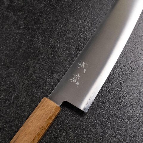 Gyuto SG-2 Poliert Yaki Urushi Griff 210mm-[Musashi]-[Japan-Küchenmesser]
