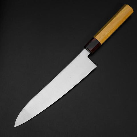 Gyuto SG-2 Poliert Zelkove Griff 210mm-[Musashi]-[Japan-Küchenmesser]