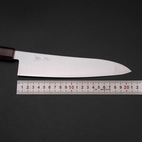 Gyuto SG-2 Poliert Zelkove Griff 210mm-[Musashi]-[Japan-Küchenmesser]