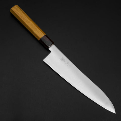 Gyuto SG-2 Poliert Zelkove Griff 210mm-[Musashi]-[Japan-Küchenmesser]