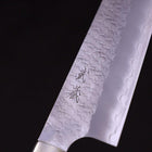 Gyuto SG-2 Tsuchime Blauer Türkis Griff 210mm-[Musashi]-[Japan-Küchenmesser]