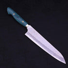 Gyuto SG-2 Tsuchime Grüner Türkis Griff 240mm-[Musashi]-[Japan-Küchenmesser]