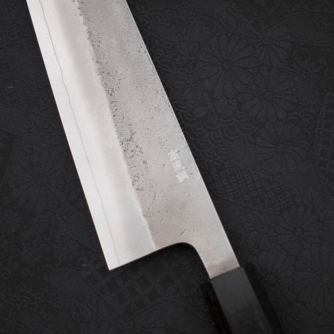 Gyuto SKD11, Nashiji Ebenholz Griff, 210mm-[Musashi]-[Japan-Küchenmesser]