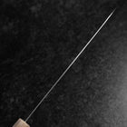 Gyuto SLD Kagami Hell-Rosa Büffelhorn und Ahornholz Griff 210mm-[Musashi]-[Japan-Küchenmesser]