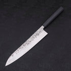 Gyuto SLD Nashiji Dunkelblauer Urushi Griff 240mm-[Musashi]-[Japan-Küchenmesser]