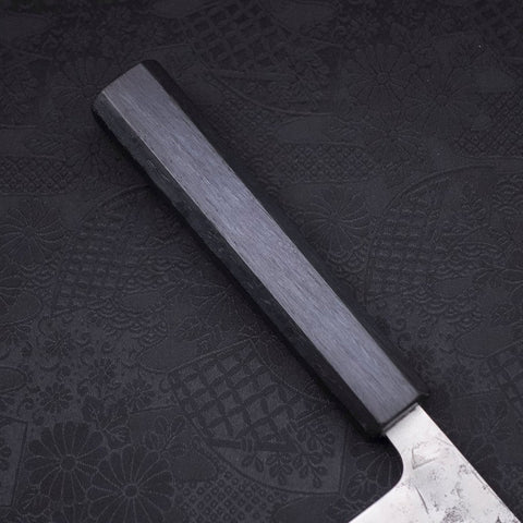 Gyuto SLD Nashiji Dunkelblauer Urushi Griff 240mm-[Musashi]-[Japan-Küchenmesser]