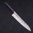 Gyuto SLD Nashiji Dunkelblauer Urushi Griff 240mm-[Musashi]-[Japan-Küchenmesser]