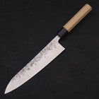 Gyuto SLD Nashiji Washi Büffelhorn und Magnolienholz Griff 210mm-[Musashi]-[Japan-Küchenmesser]