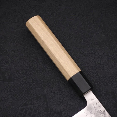 Gyuto SLD Nashiji Washi Büffelhorn und Magnolienholz Griff 210mm-[Musashi]-[Japan-Küchenmesser]