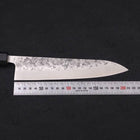 Gyuto SLD Nashiji Washi Büffelhorn und Magnolienholz Griff 210mm-[Musashi]-[Japan-Küchenmesser]