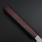 Gyuto SLD Nashiji Washi Lila Urushi Griff 210mm-[Musashi]-[Japan-Küchenmesser]