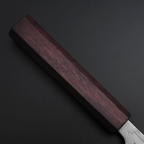 Gyuto SLD Nashiji Washi Lila Urushi Griff 210mm-[Musashi]-[Japan-Küchenmesser]
