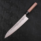 Gyuto SLD Nashiji Washi Walnussholz Griff 240mm-[Musashi]-[Japan-Küchenmesser]
