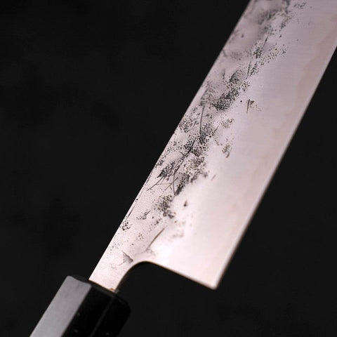 Gyuto SLD Nashiji Washi Walnussholz Griff 240mm-[Musashi]-[Japan-Küchenmesser]