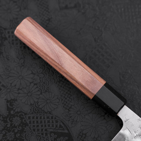 Gyuto SLD Nashiji Washi Walnussholz Griff 240mm-[Musashi]-[Japan-Küchenmesser]