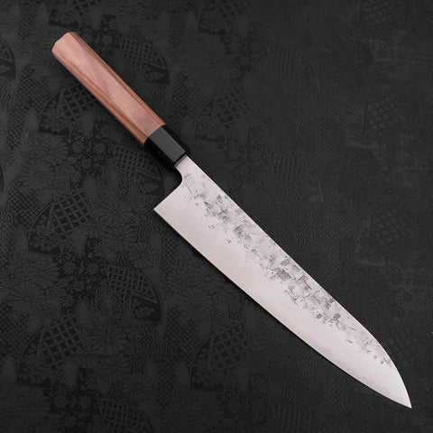 Gyuto SLD Nashiji Washi Walnussholz Griff 240mm-[Musashi]-[Japan-Küchenmesser]