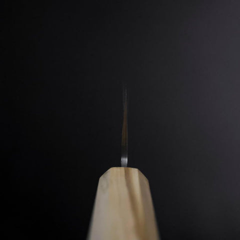 Gyuto SLD Nickel Tsuchime Kolorierter Damast Olivenholz Griff 210mm Limited Edition-[Musashi]-[Japan-Küchenmesser]