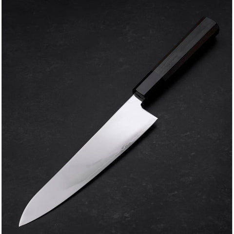 Gyuto SLD Poliert Walnussholz Griff 240mm-[Musashi]-[Japan-Küchenmesser]