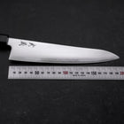 Gyuto SLD Poliert Walnussholz Griff 240mm-[Musashi]-[Japan-Küchenmesser]