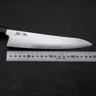Gyuto SLD Polished Buffalo Walnut Handle 195mm (7.7”)-[Musashi]-[Japan-Küchenmesser]