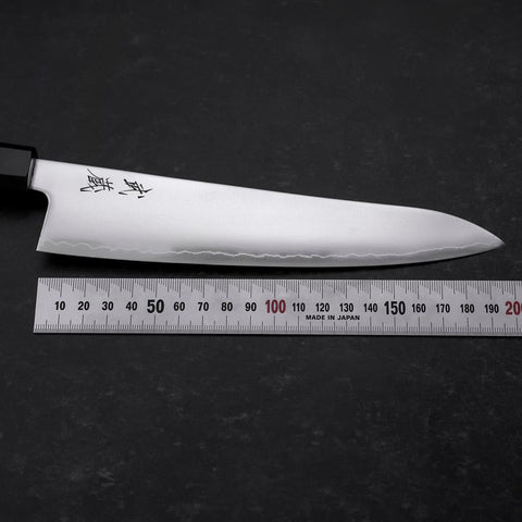 Gyuto SLD Polished Buffalo Walnut Handle 195mm (7.7”)-[Musashi]-[Japan-Küchenmesser]