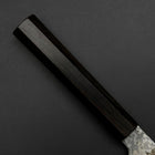 Gyuto SLD Schwarzer Damast Ebenholz Griff 150mm-[Musashi]-[Japan-Küchenmesser]