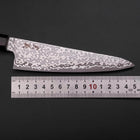 Gyuto SLD Schwarzer Damast Ebenholz Griff 150mm-[Musashi]-[Japan-Küchenmesser]