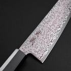 Gyuto SLD Schwarzer Damast Ebenholz Griff 195mm-[Musashi]-[Japan-Küchenmesser]