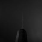 Gyuto SLD Schwarzer Damast Ebenholz Griff 195mm-[Musashi]-[Japan-Küchenmesser]