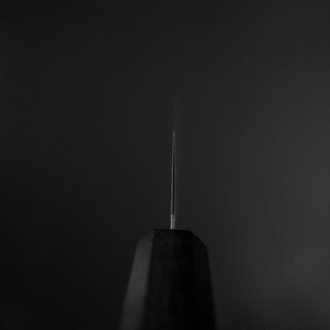 Gyuto SLD Schwarzer Damast Ebenholz Griff 195mm-[Musashi]-[Japan-Küchenmesser]