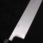 Gyuto SLD Wellen-Nickel Damast Walnussholz Griff 240mm-[Musashi]-[Japan-Küchenmesser]