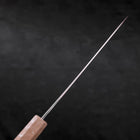 Gyuto SLD Wellen-Nickel Damast Weißer Urushi Griff 210mm-[Musashi]-[Japan-Küchenmesser]