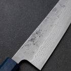 Gyuto Schwedenstahl Nashiji Washi Damast Blauer Urushi Griff 210mm-[Musashi]-[Japan-Küchenmesser]