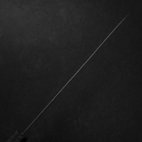 Gyuto Schwedenstahl Nashiji Washi Damast Blauer Urushi Griff 210mm-[Musashi]-[Japan-Küchenmesser]