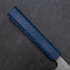 Gyuto Schwedenstahl Nashiji Washi Damast Blauer Urushi Griff 210mm-[Musashi]-[Japan-Küchenmesser]