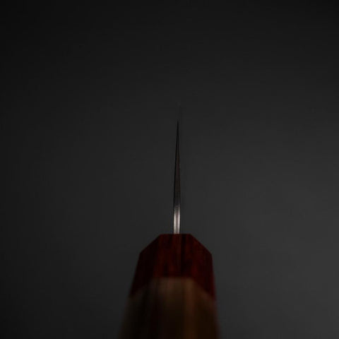 Gyuto Schwedenstahl Nashiji Washi Damast Walnussholz Griff 210mm-[Musashi]-[Japan-Küchenmesser]