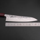 Gyuto Schwedenstahl Nashiji Washi Damast Walnussholz Griff 210mm-[Musashi]-[Japan-Küchenmesser]
