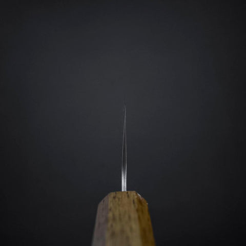 Gyuto Schweden-Stahl Nashiji Washi Yaki Urushi Griff 210mm-[Musashi]-[Japan-Küchenmesser]